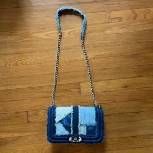 Rebecca Minkoff denim Love Crossbody bag